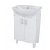Floor standing Washbasin Cabinet "ARTECO"(55 cm.), white