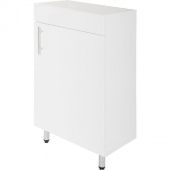 Wall-mounted Washbasin Cabinet "ELIT-80-N" (80 cm.), white