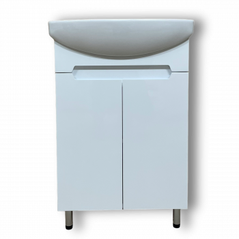 Floor standing Washbasin Cabinet "Light"(50 cm.), white