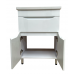 Cabinet on legs "Smail-K-60" with washbasin "Arteko-60", white