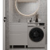 Умивальник зі стільницею під пральну машину "Indesit 125", білий