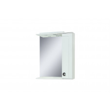 Mirror with a cabinet ELIZA (56 cm), white