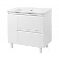 Washbasin Cabinet with legs "Etna" 85, white