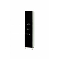 Storage Cabinet "LAURA K" (40 cm.), black