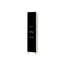 Storage Cabinet "LAURA K" (40 cm.), black