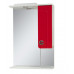 Mirror with a cabinet ELIZA (56 cm), red