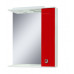 Mirror with a cabinet "ELIZA" (70 cm), red