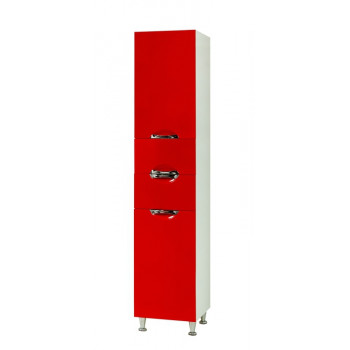 Storage Cabinet LAURA (40 cm.), red