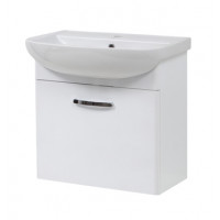 Wall-mounted Washbasin Unit "ARTECO" (60 cm.), white