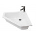 Bathroom Washbasin CORNER 55, white