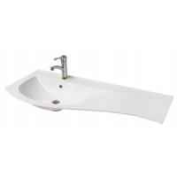 Bathroom Washbasin "WAVE 110", white
