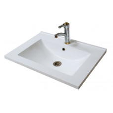 Bathroom Washbasin ELIT-65-N, white