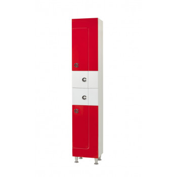 Storage Cabinet "ELIZA", red