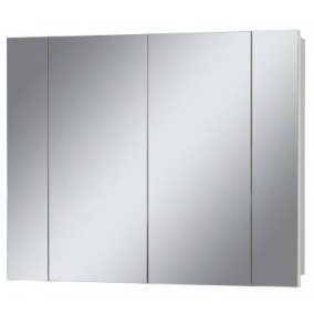 Mirror Cabinet "Z-100" panoramic, white